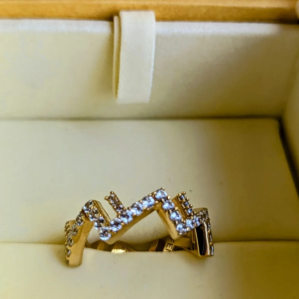 New Fendi Ring, Size 5.5 - Picture 7 of 8